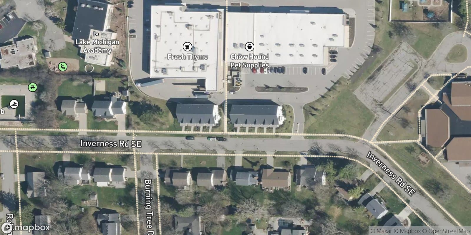 Townhomes of Breton Village — satellite view