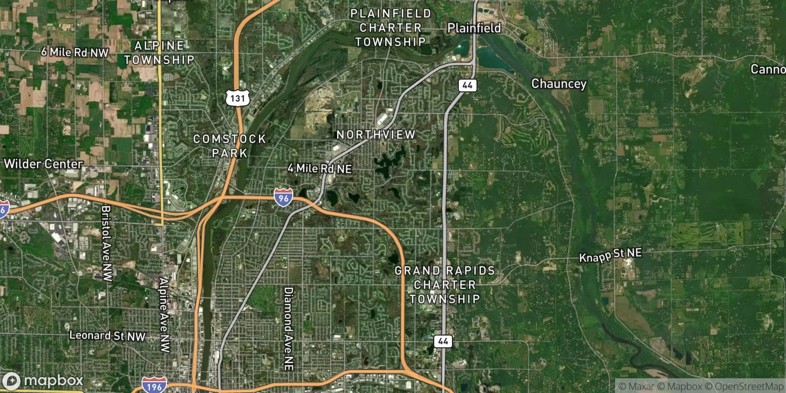 Cameron Plat Area — satellite view