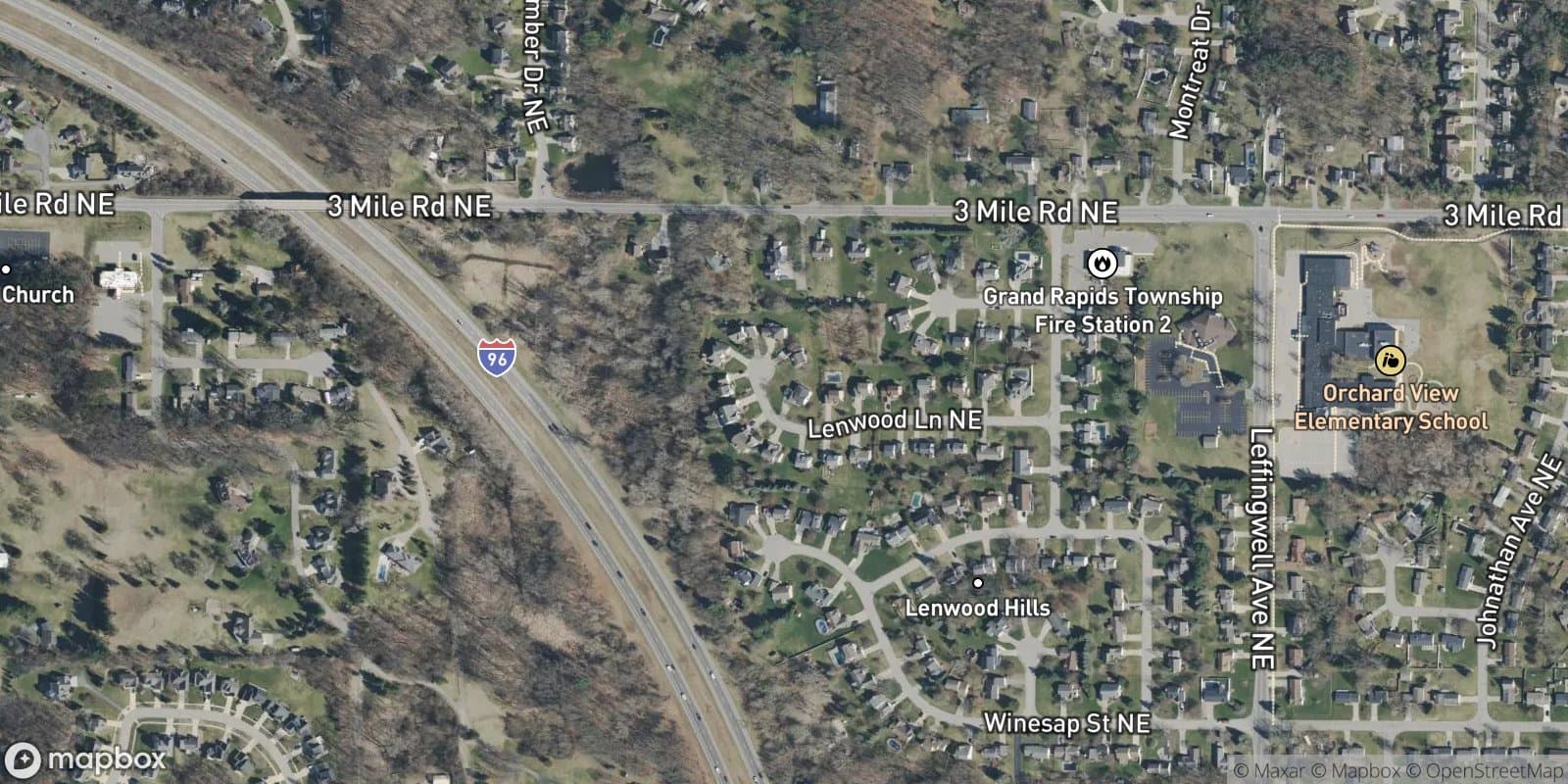 Lenwood West — satellite view