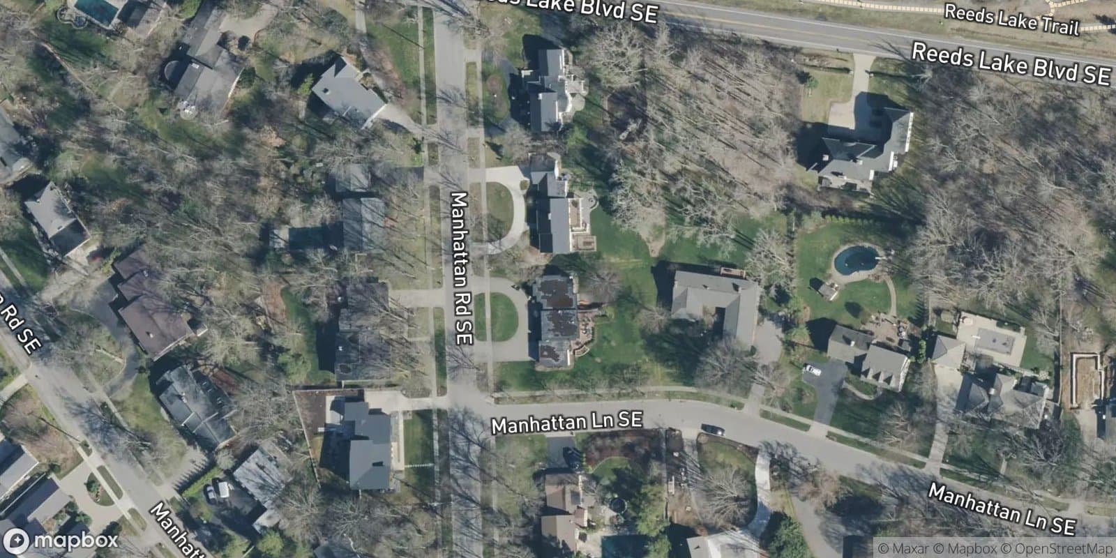 Manhattan East — satellite view