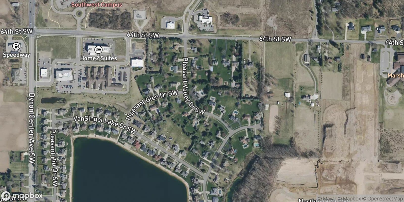 Pleasant Glen No. 1 — satellite view