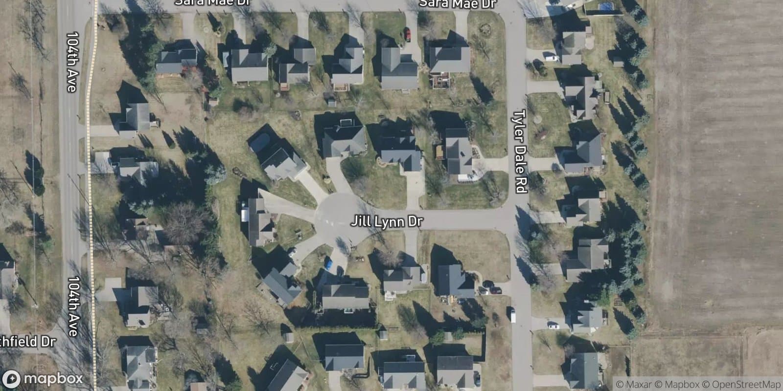 Richland Estates — satellite view