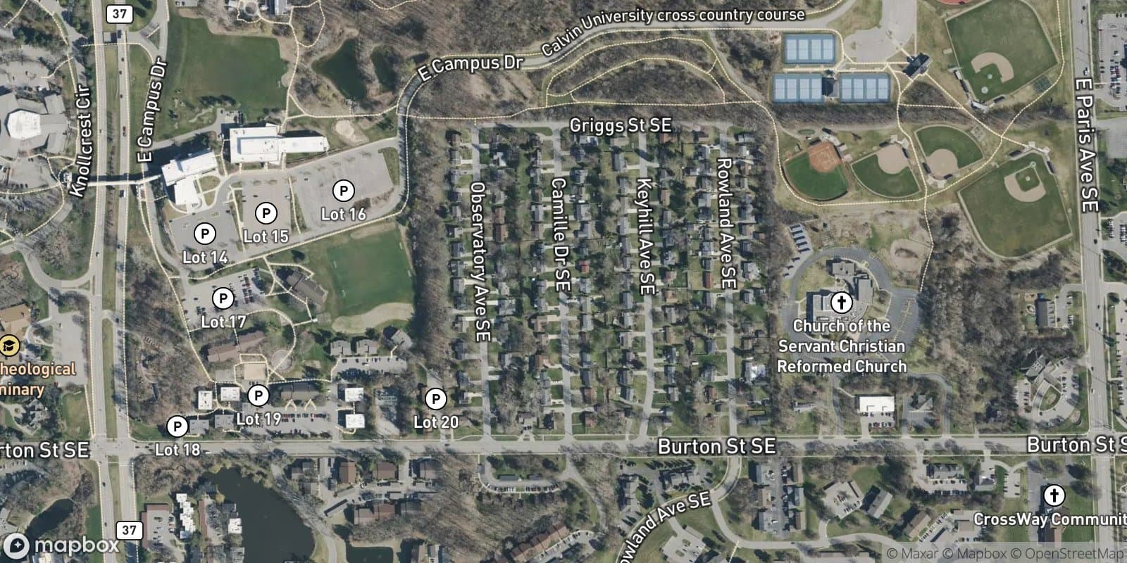 College Heights No.2 — satellite view