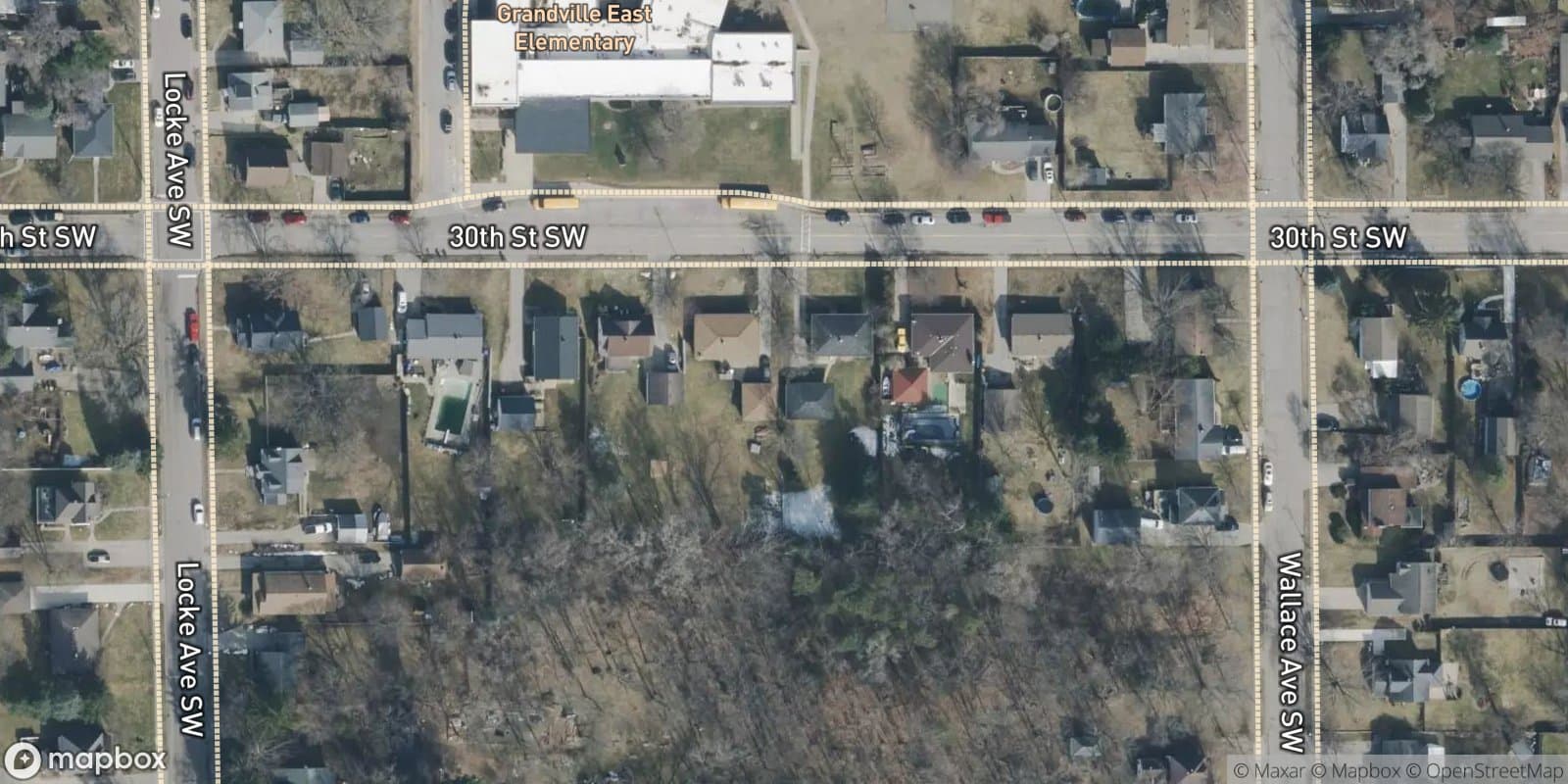 Grandville Gardens — satellite view