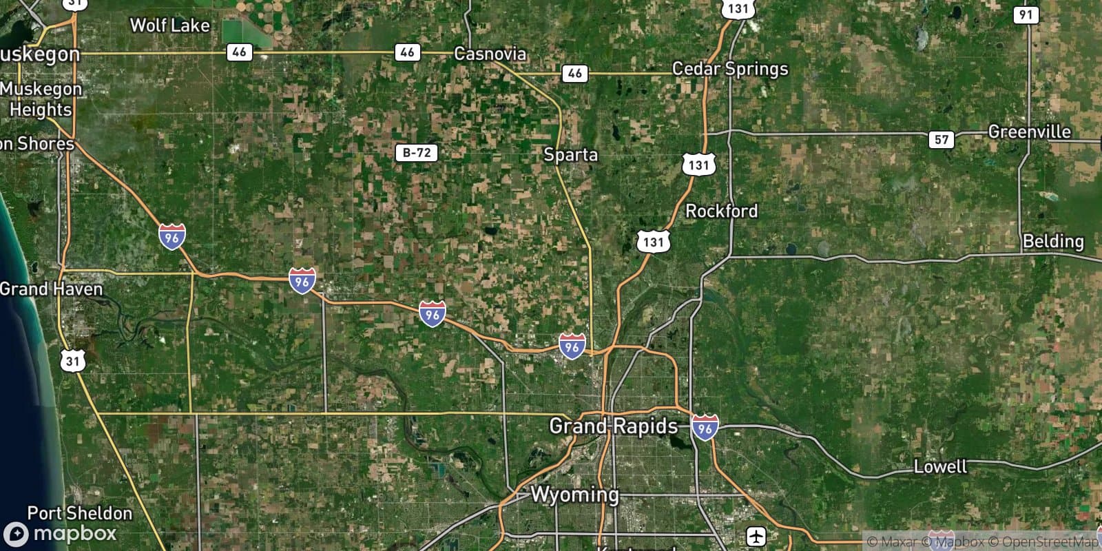 7 Mile Rd Area — satellite view