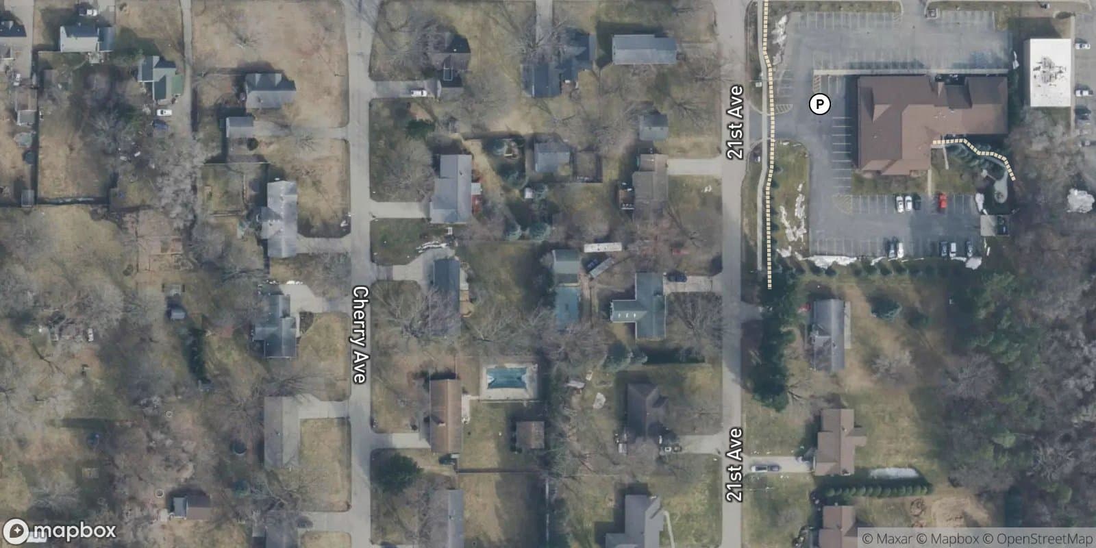 Pine Heights Sub First Add — satellite view