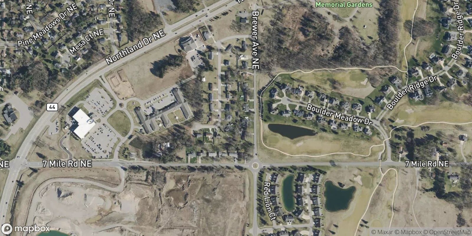 East Belmont — satellite view