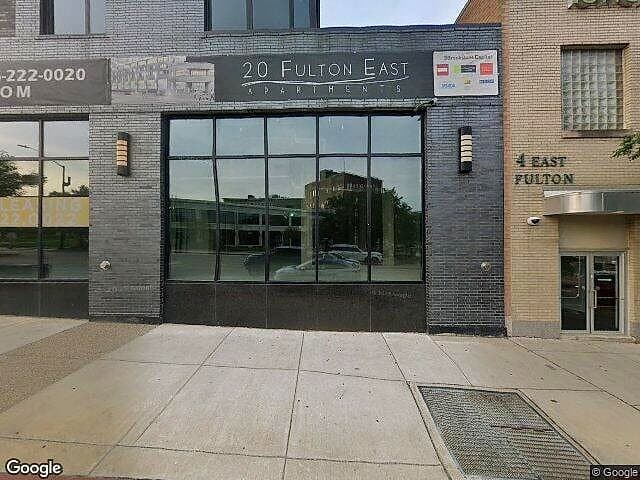 20 Fulton Condominium — satellite view