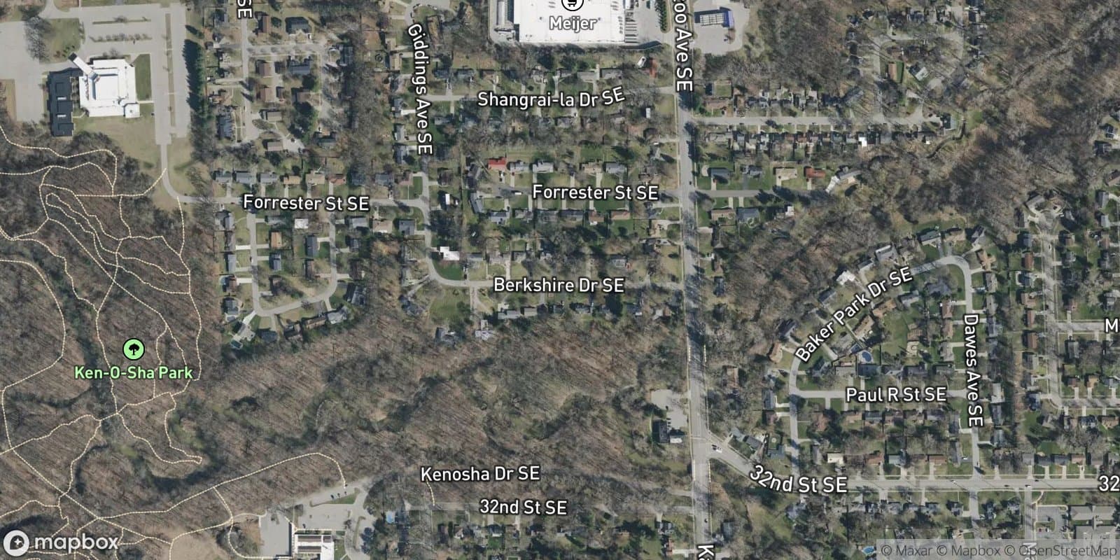 Ken-O-Sha Heights — satellite view