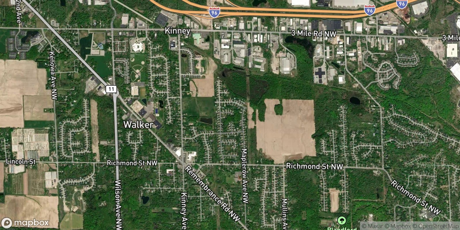 Richview Estates — satellite view