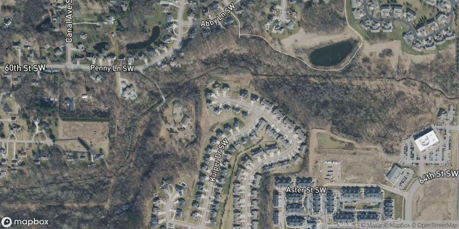 Hidden Ridge No.2 — satellite view