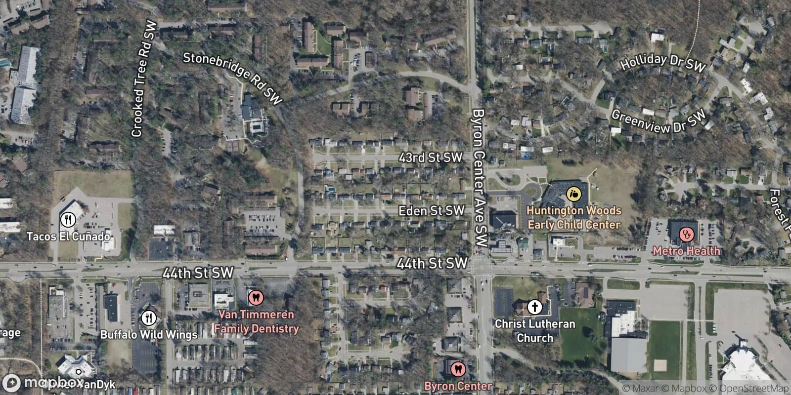 Westwood Plat — satellite view