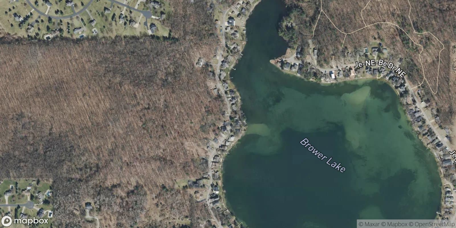 E. A. Smith'S First Plat of Brower Lake No.1, Amended Plat of Lots 34 Through 59 Inclusive, and the Vacated Park — satellite view