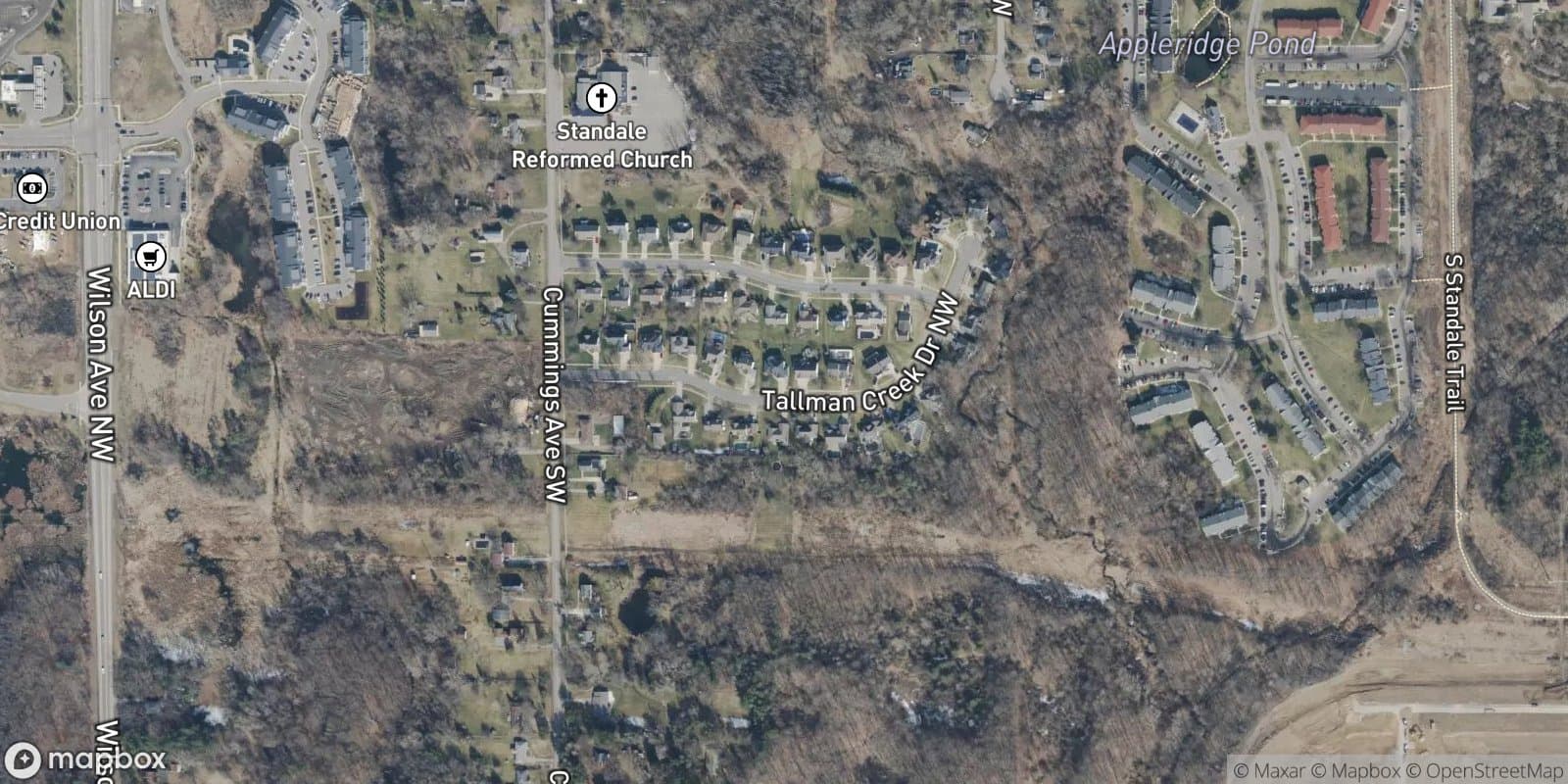 Tallman Creek No.2 — satellite view