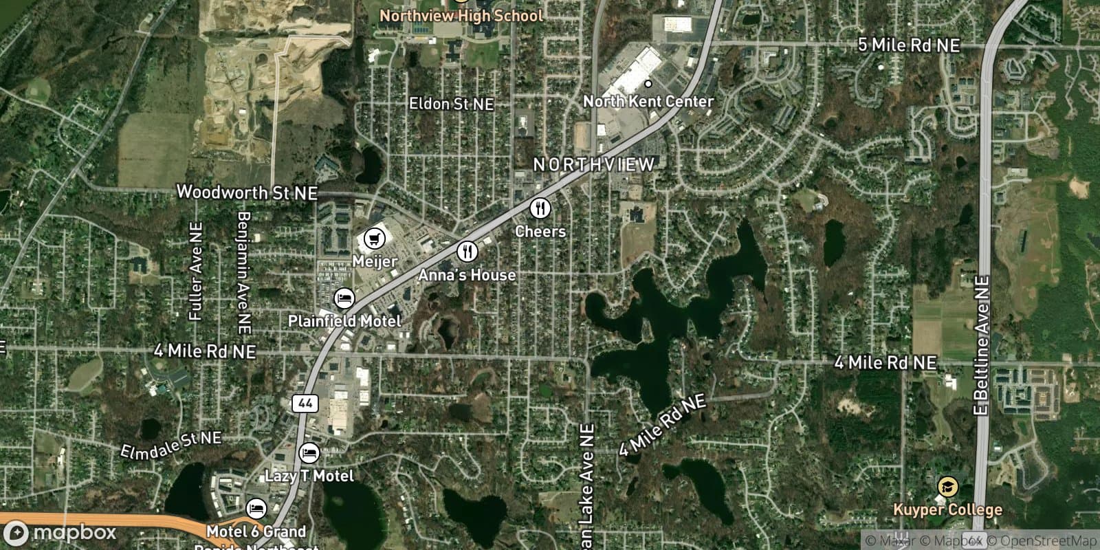 Orlando Park — satellite view