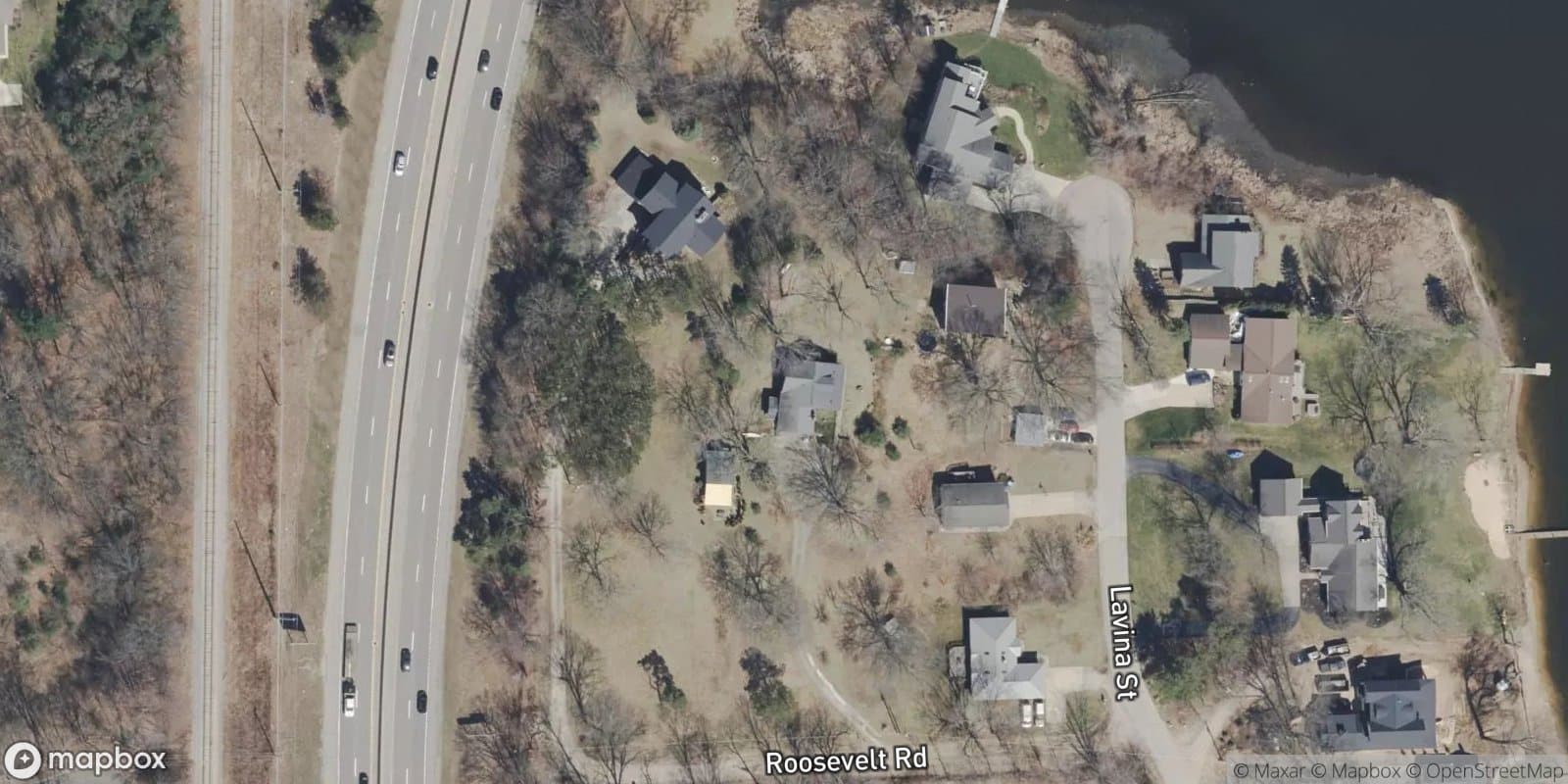 Burchell & Gillelands Plat — satellite view