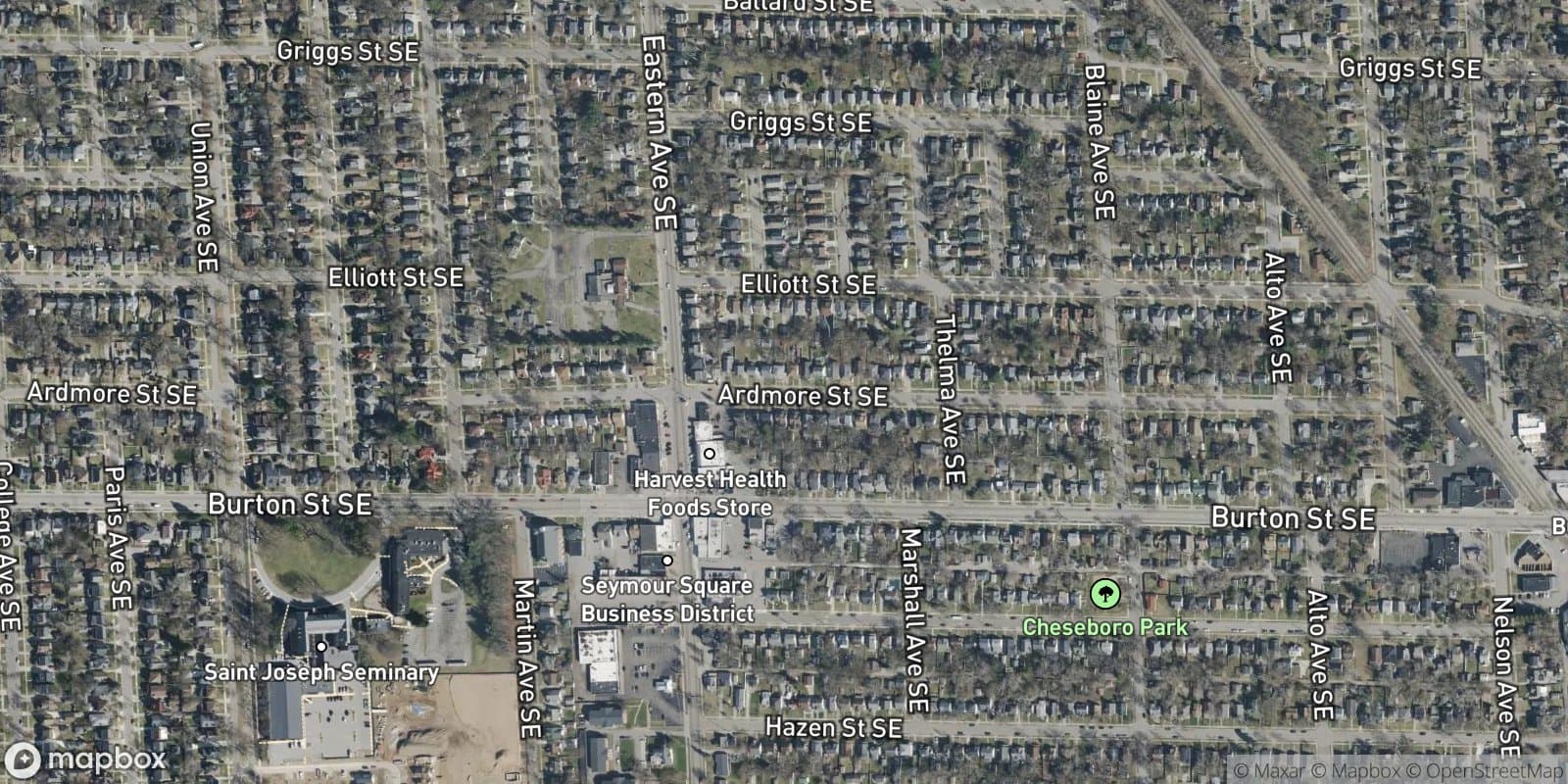 The Eastland Add. — satellite view