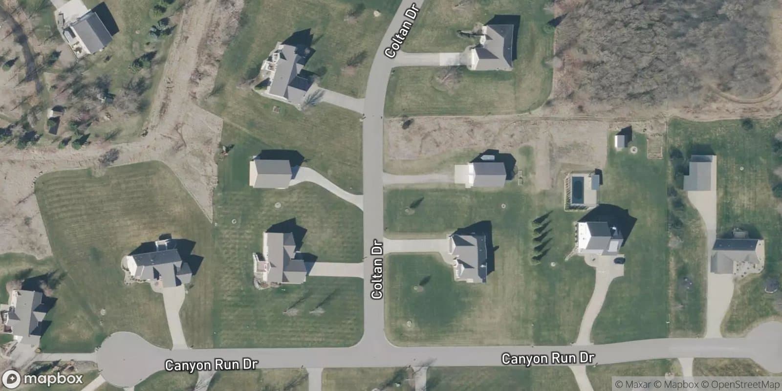 The Homestead No 2 — satellite view
