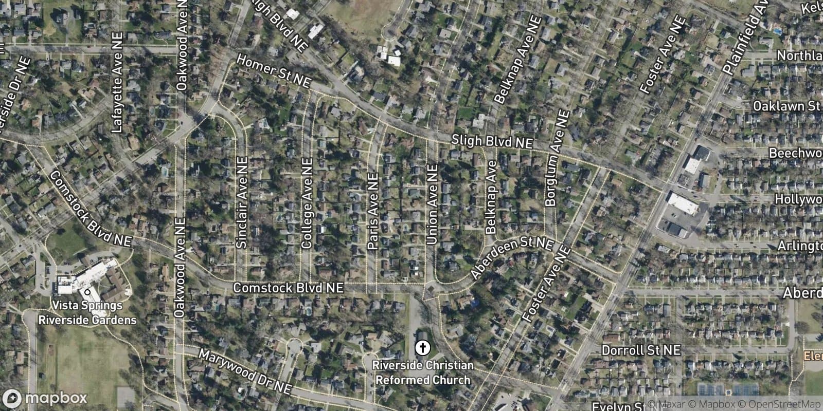 Riverside Gardens Add. No.4 — satellite view