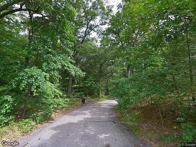 Blue Water Pines — satellite view