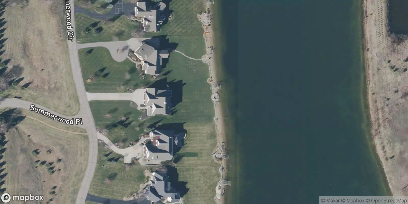 Replat No 1 of Lake Summerwood Condominiums — satellite view