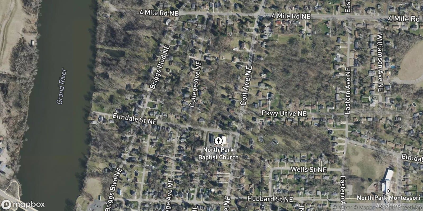 Riverview Plat — satellite view