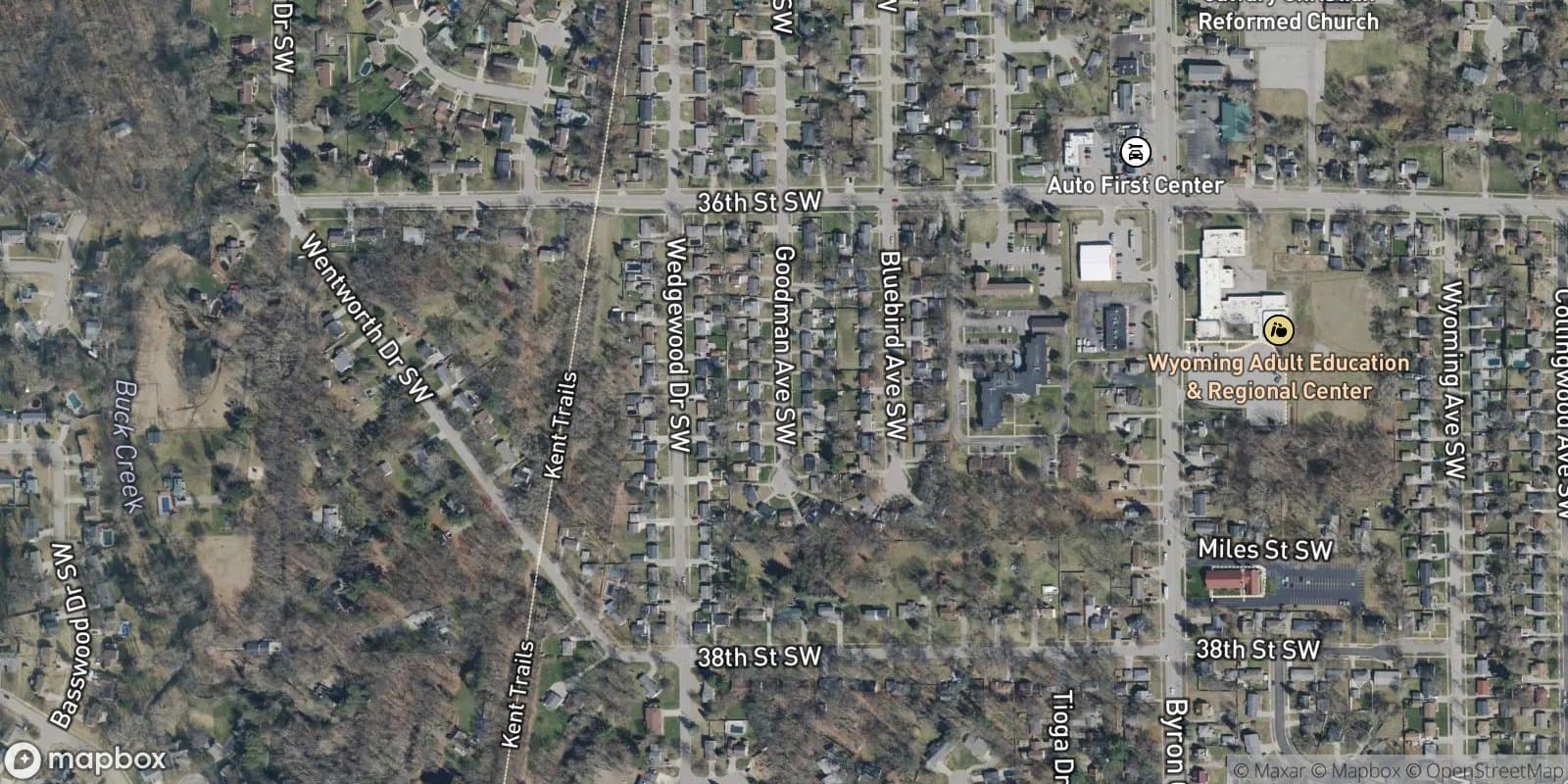 Westwood West — satellite view