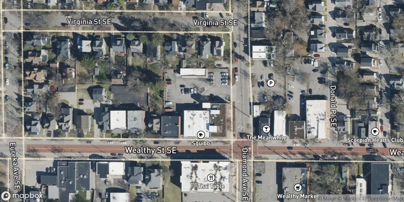 The Helmus Condominium Project — satellite view