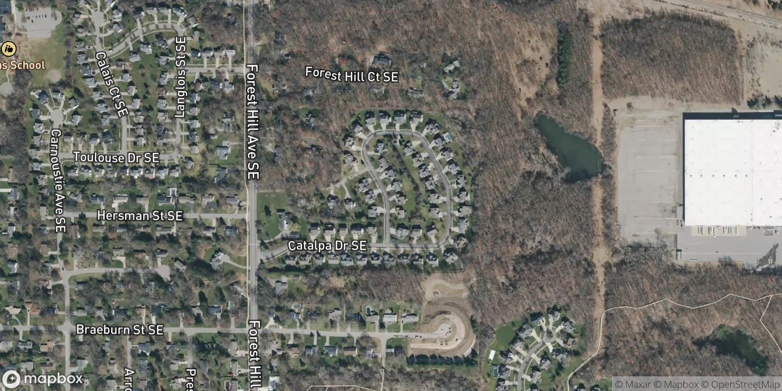 Ryann Ridge — satellite view