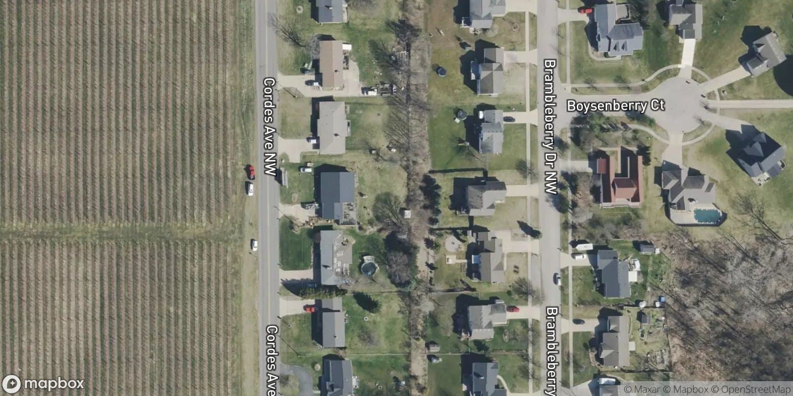 Heatherwood Hills Extension — satellite view