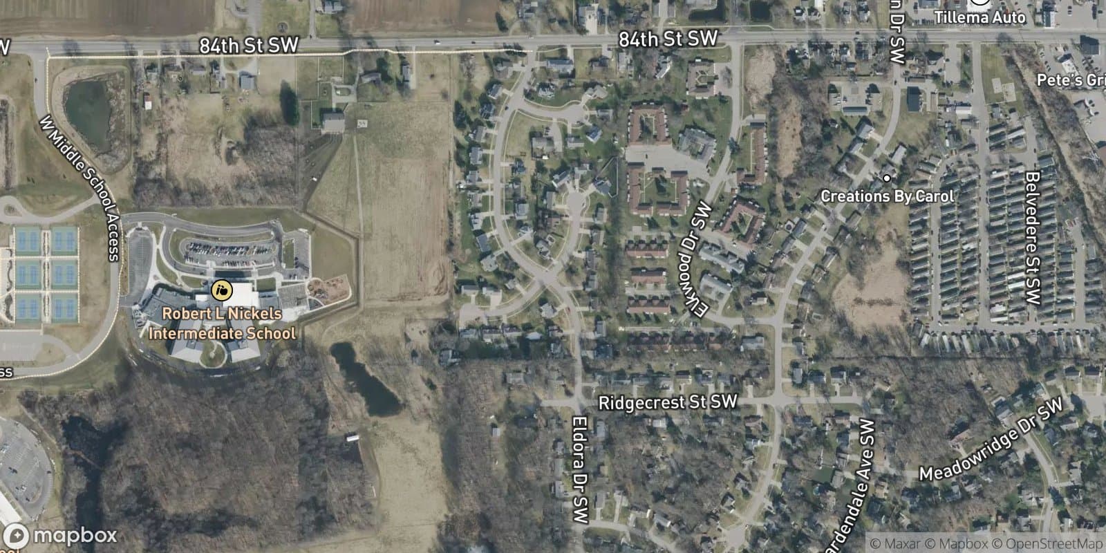 Meadows West No. 2 — satellite view