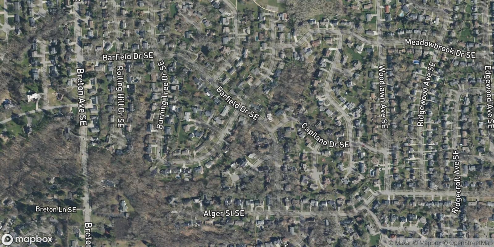 Country Club Estates No.1 — satellite view