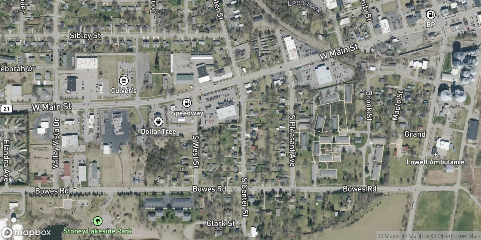 Sweet & Smiths Add. — satellite view