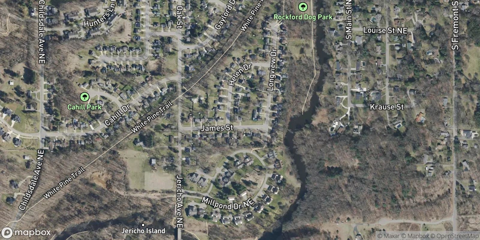 Richardsons Gardens — satellite view