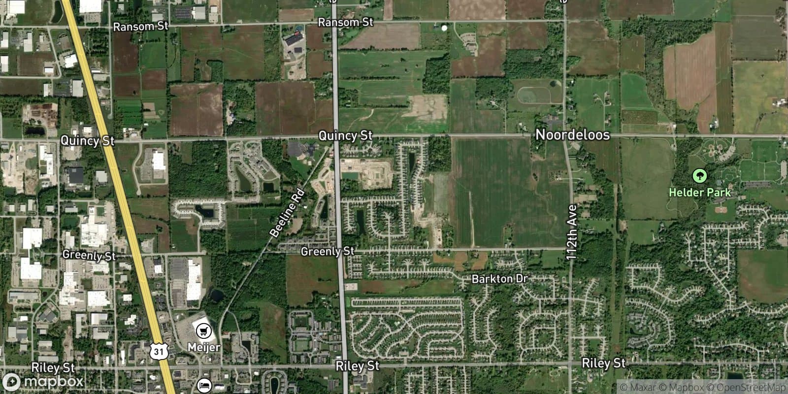 Hickorywoods Farm — satellite view