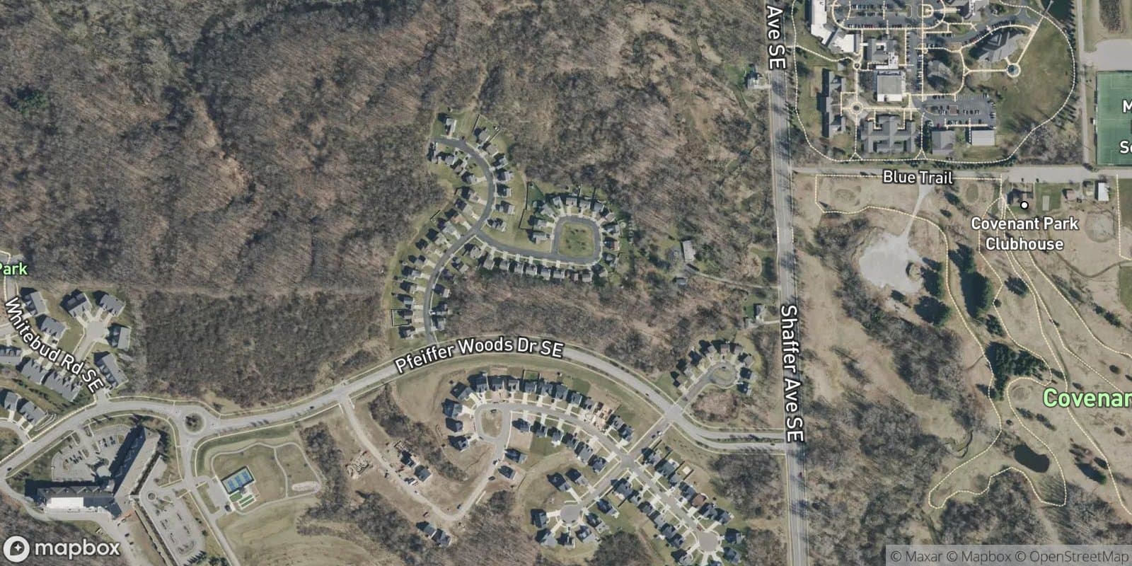 Ravines North — satellite view