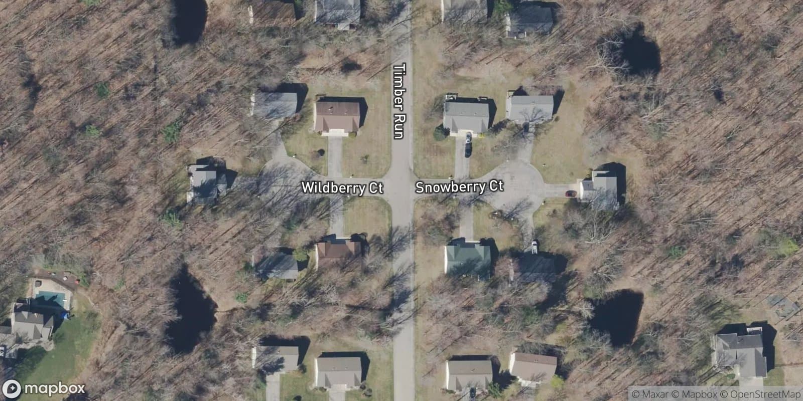 TIMBER RUN CONDO — satellite view