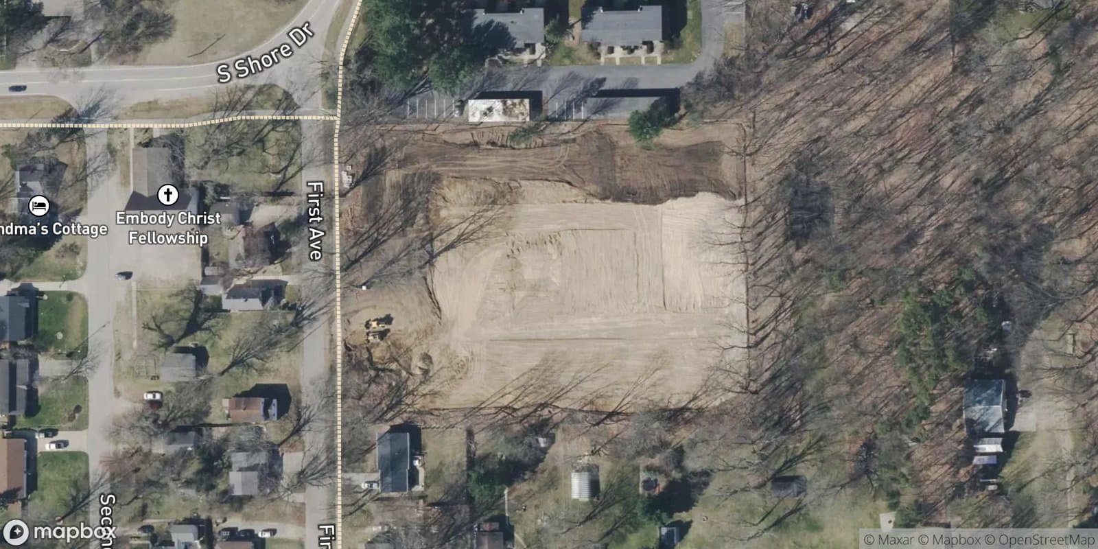 Shorewood Lane Condos — satellite view