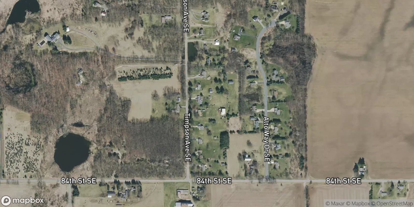Timpson Estates — satellite view