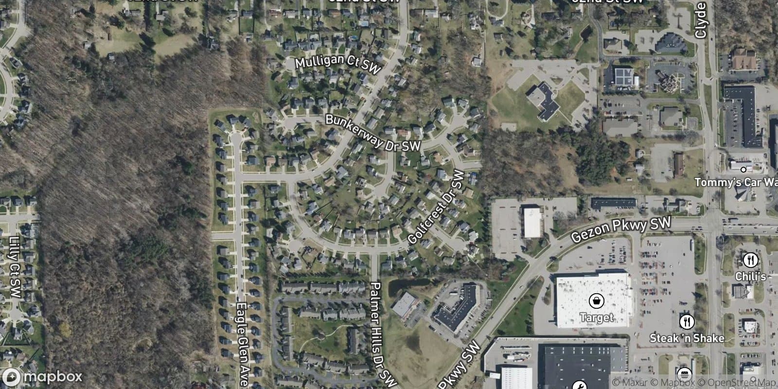 Palmer Park Plat — satellite view