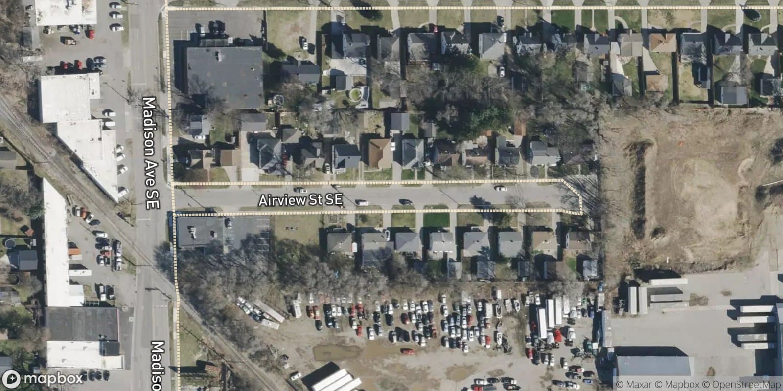 London Plat — satellite view