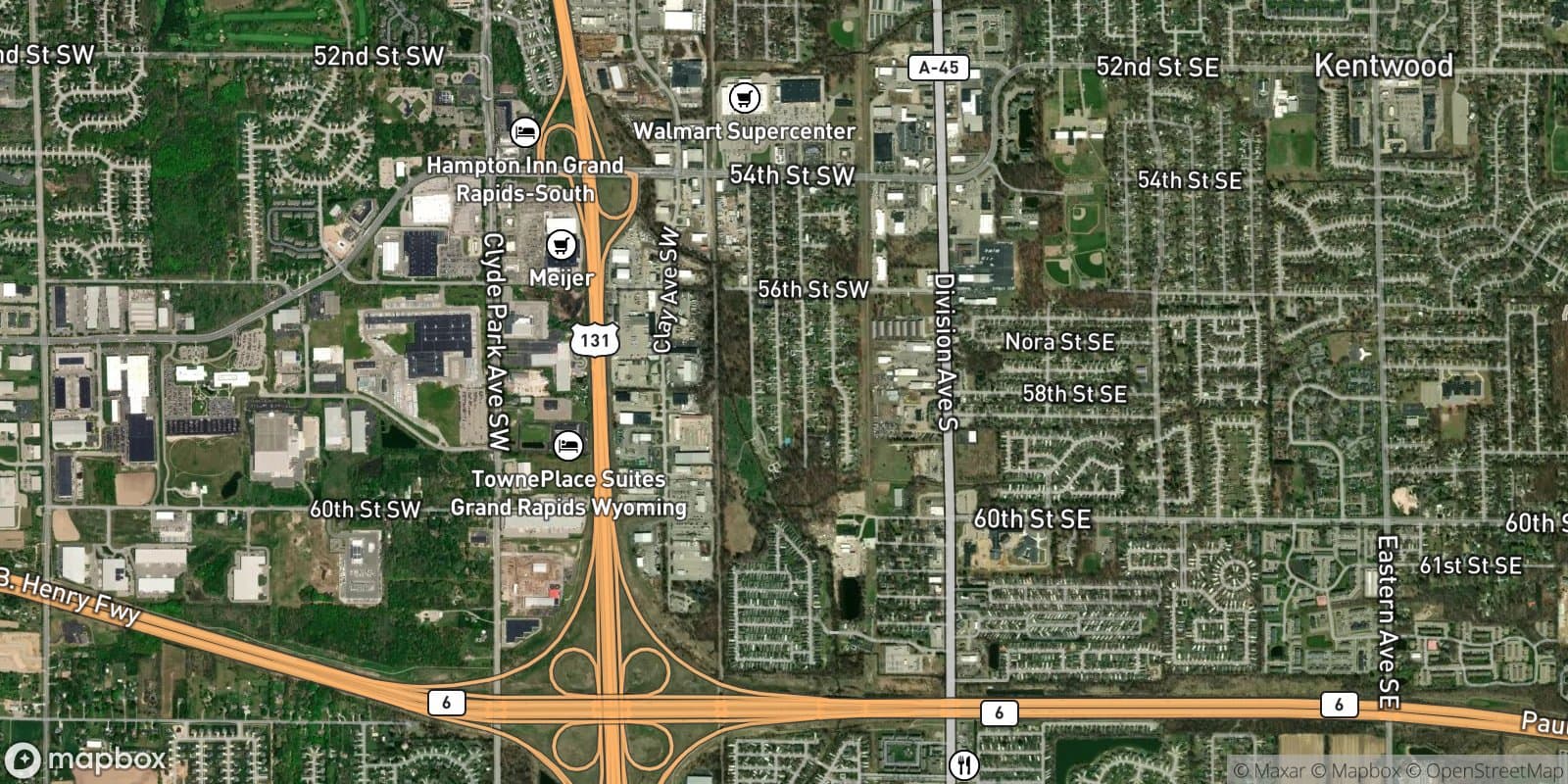 Lamar Extension Plat — satellite view