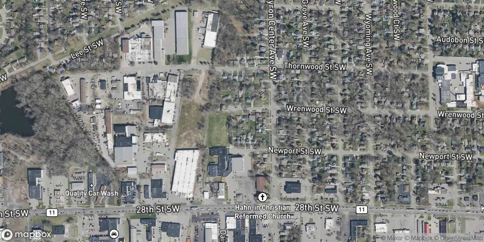 Gezon S Wyoming Park Plat ' — satellite view