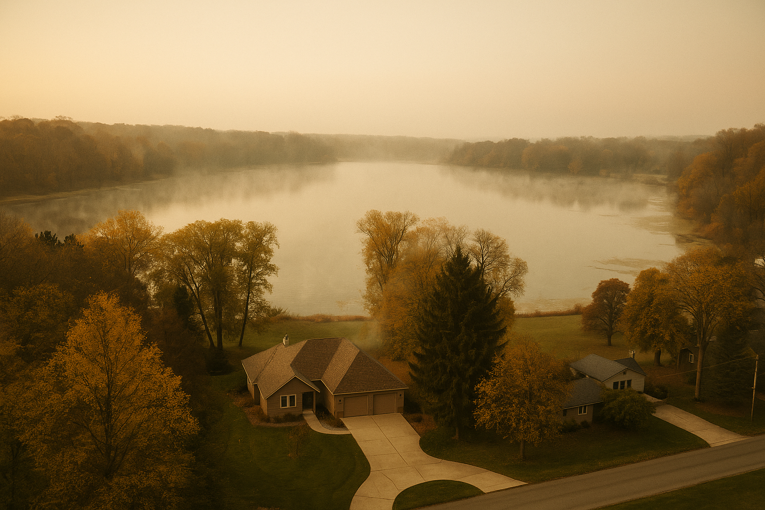 Street view of Fennessy Lake