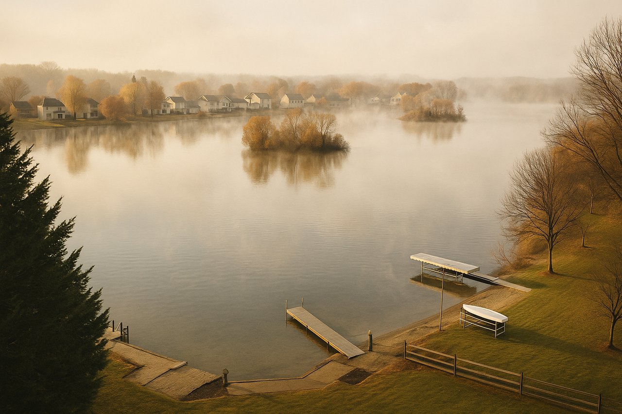 Street view of Kenowa Lake