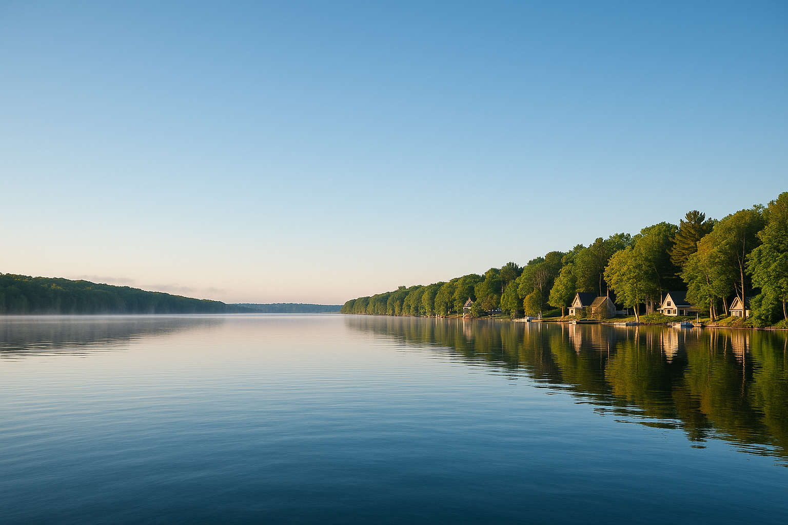 Street view of Lake Allegan