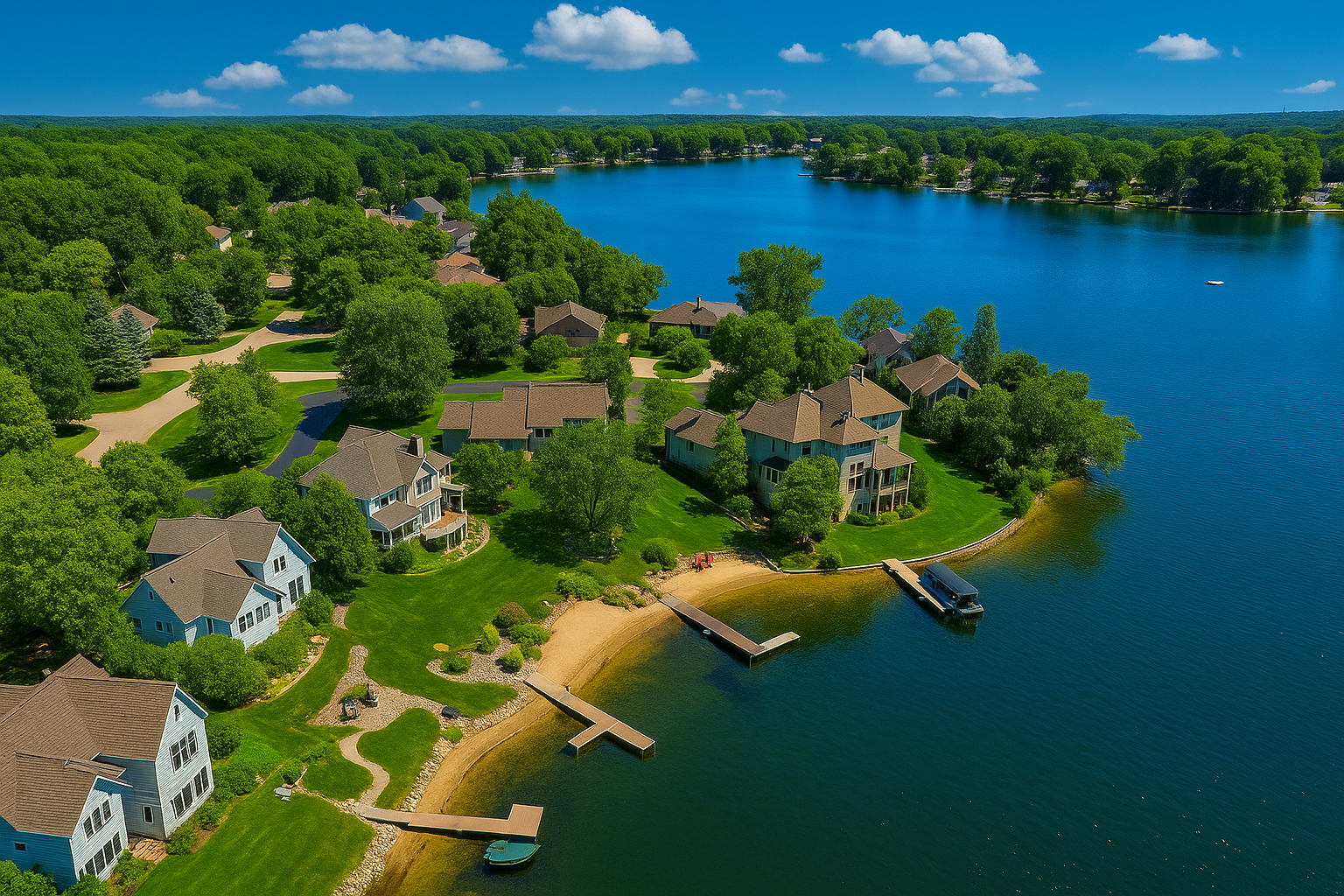 Street view of Lake Bella Vista
