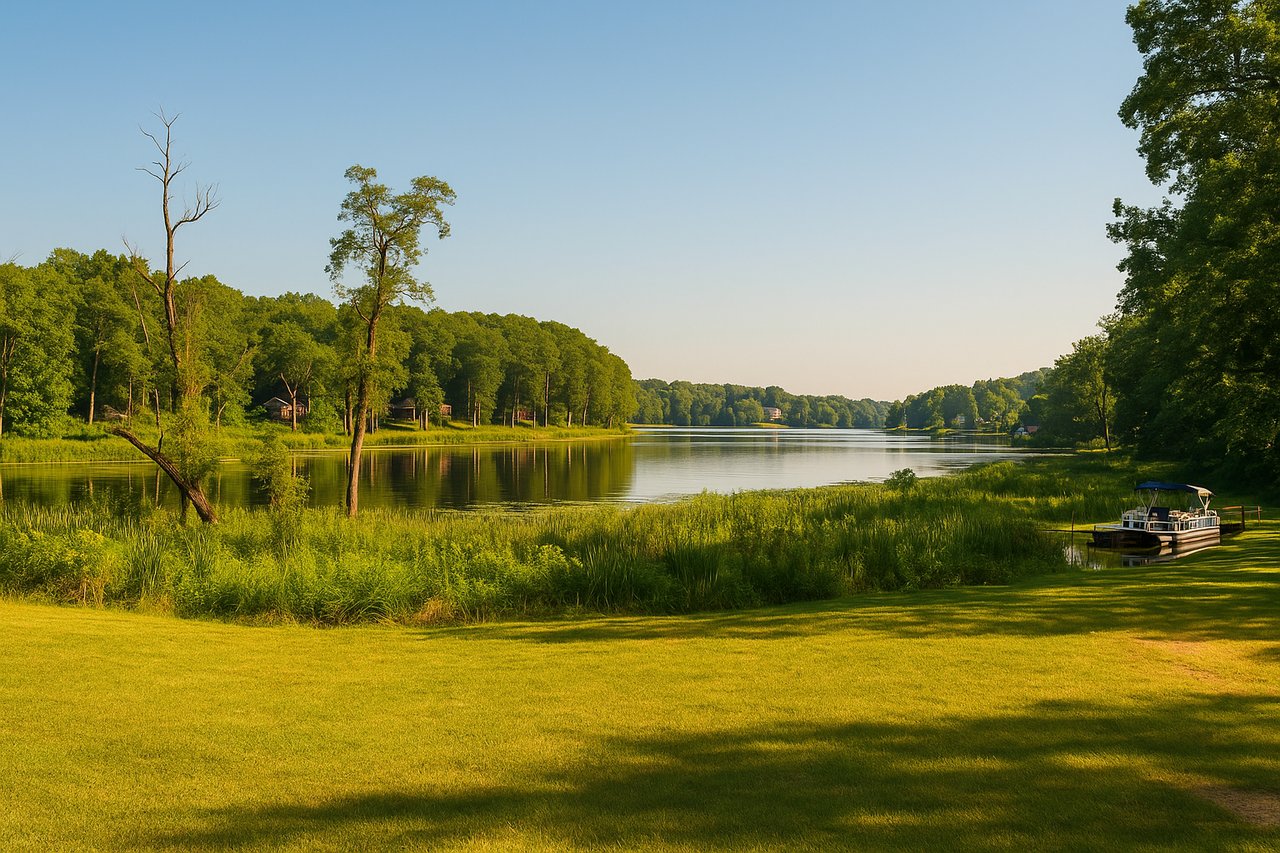 Street view of Sunfish Lake