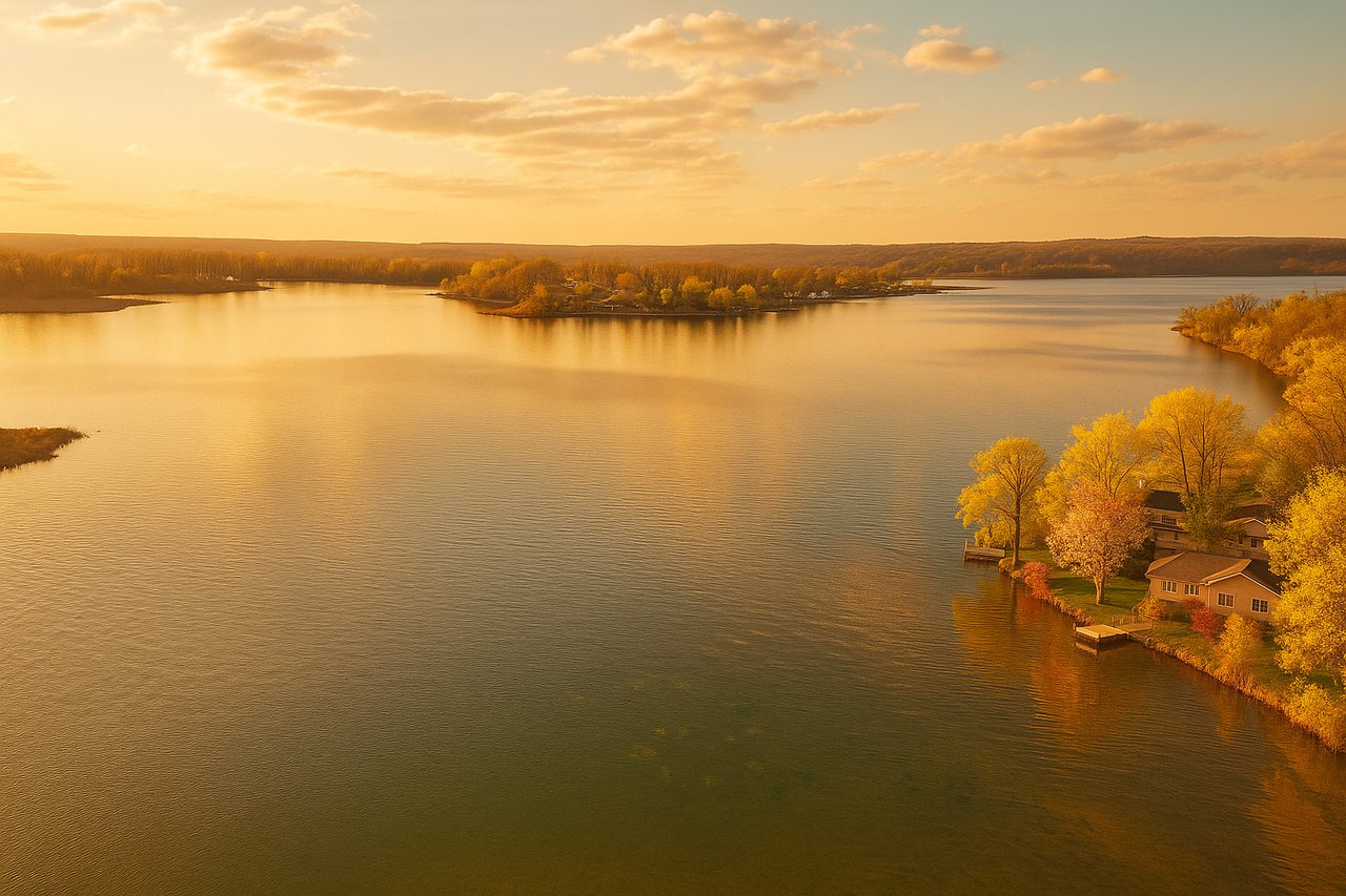 Street view of Wabasis Lake