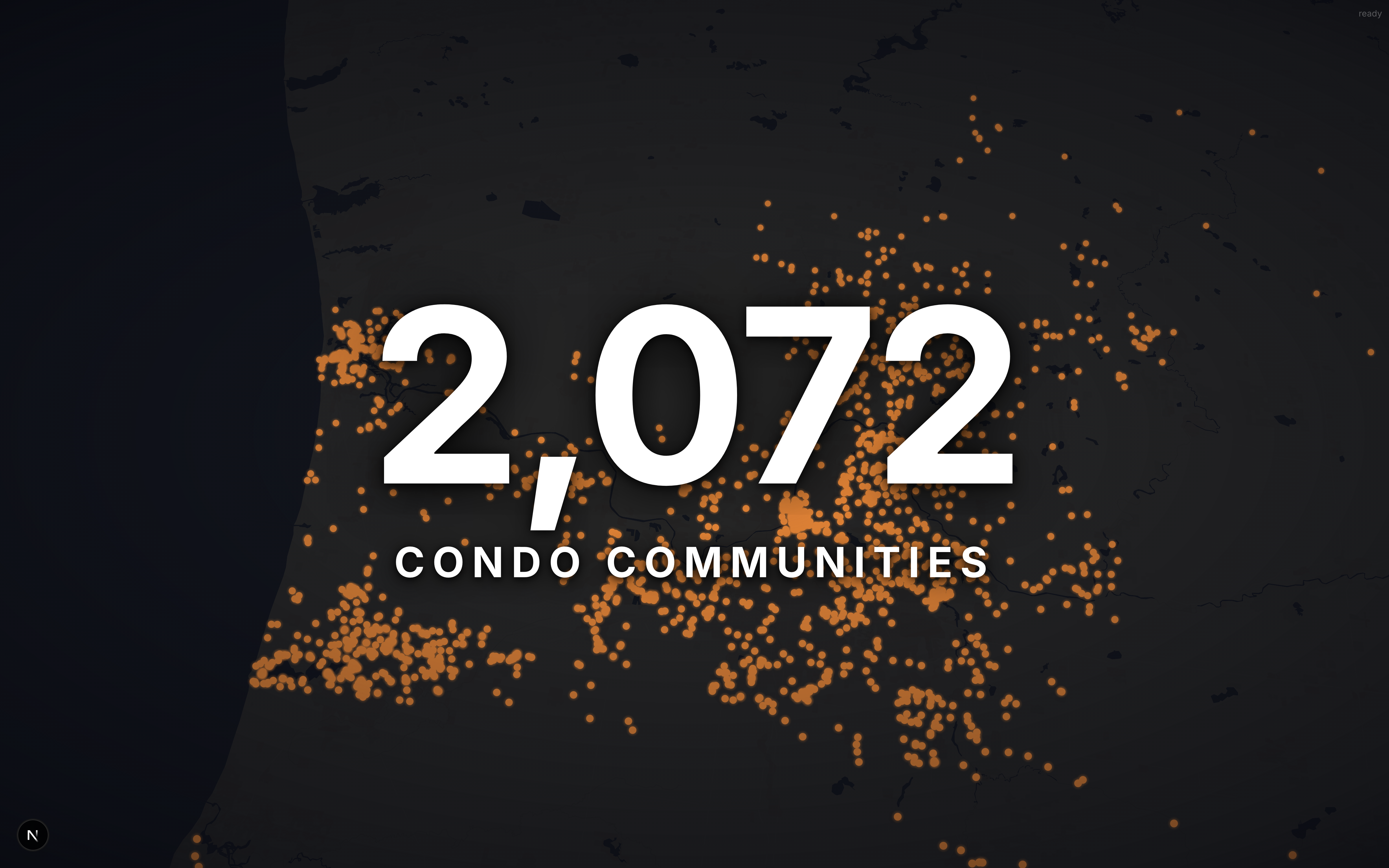 2,072 condo communities